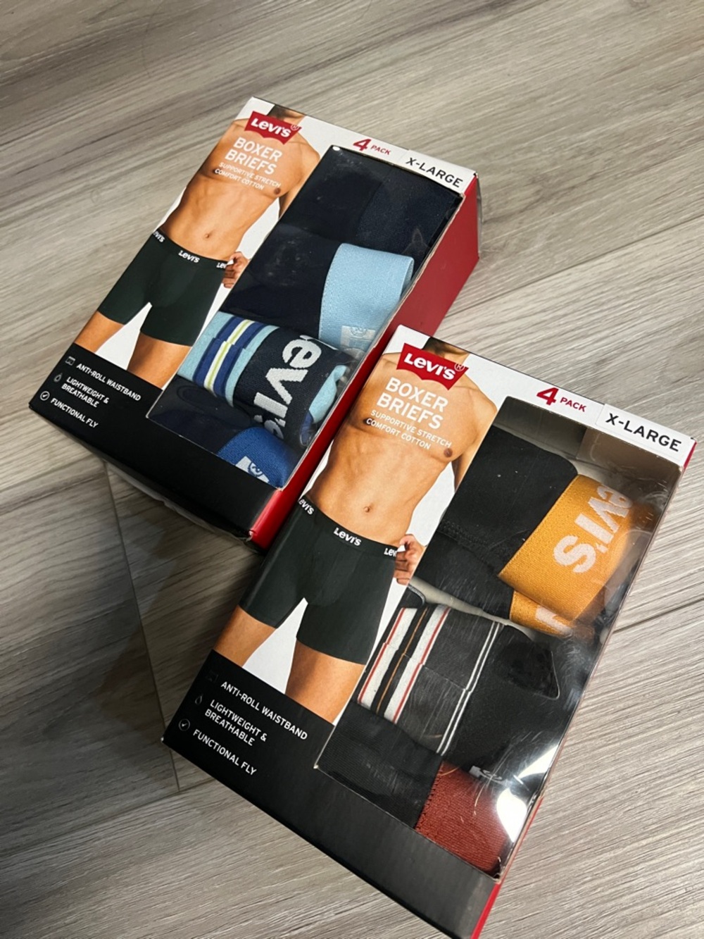 NEW Levi's Boxer Briefs - 7 pack XL